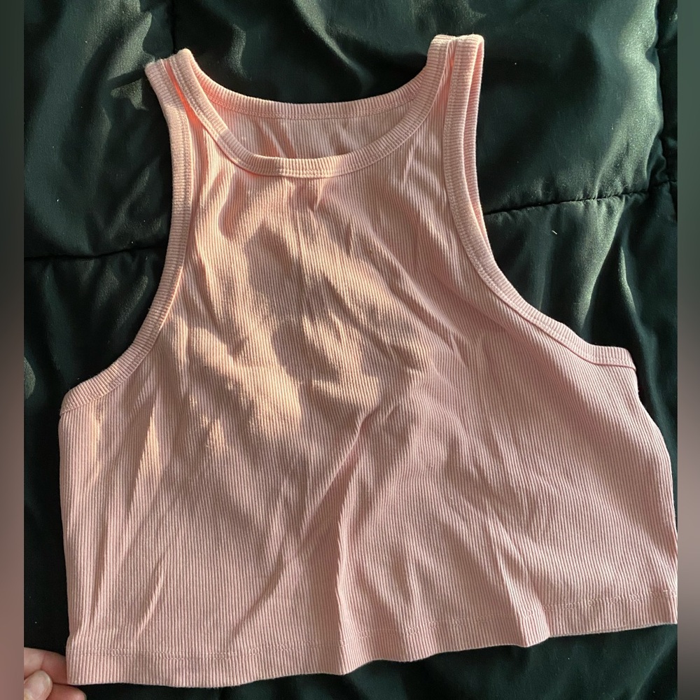 Light pink Crop Tank